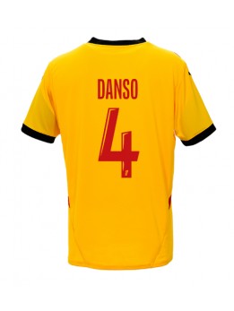 RC Lens Kevin Danso #4 Replika Hemmakläder 2024-25 Kortärmad